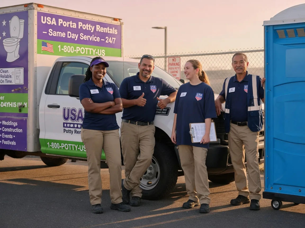 Porta Potty Rental company in Lovington, IL