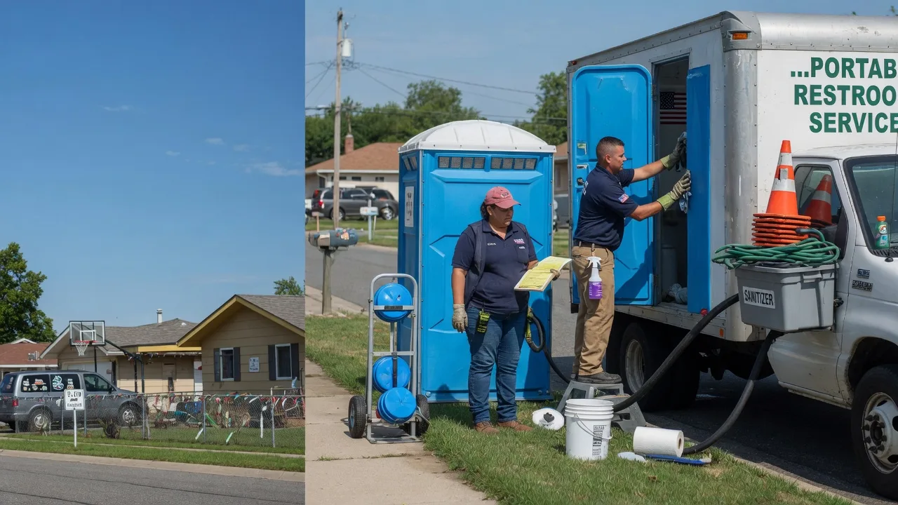 Portable Toilet Rental in Lovington, IL near me